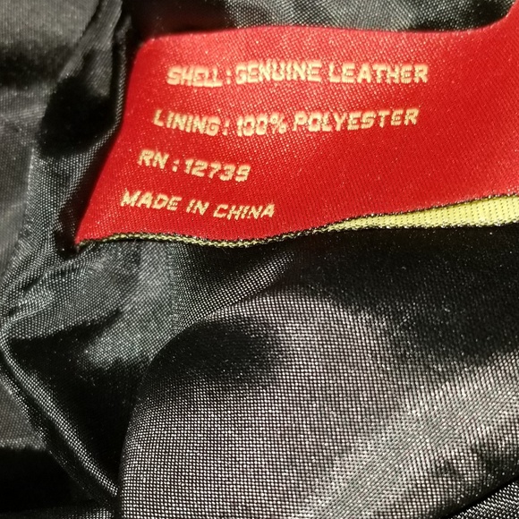 Genuine Leather Jacket - Picture 5 of 6